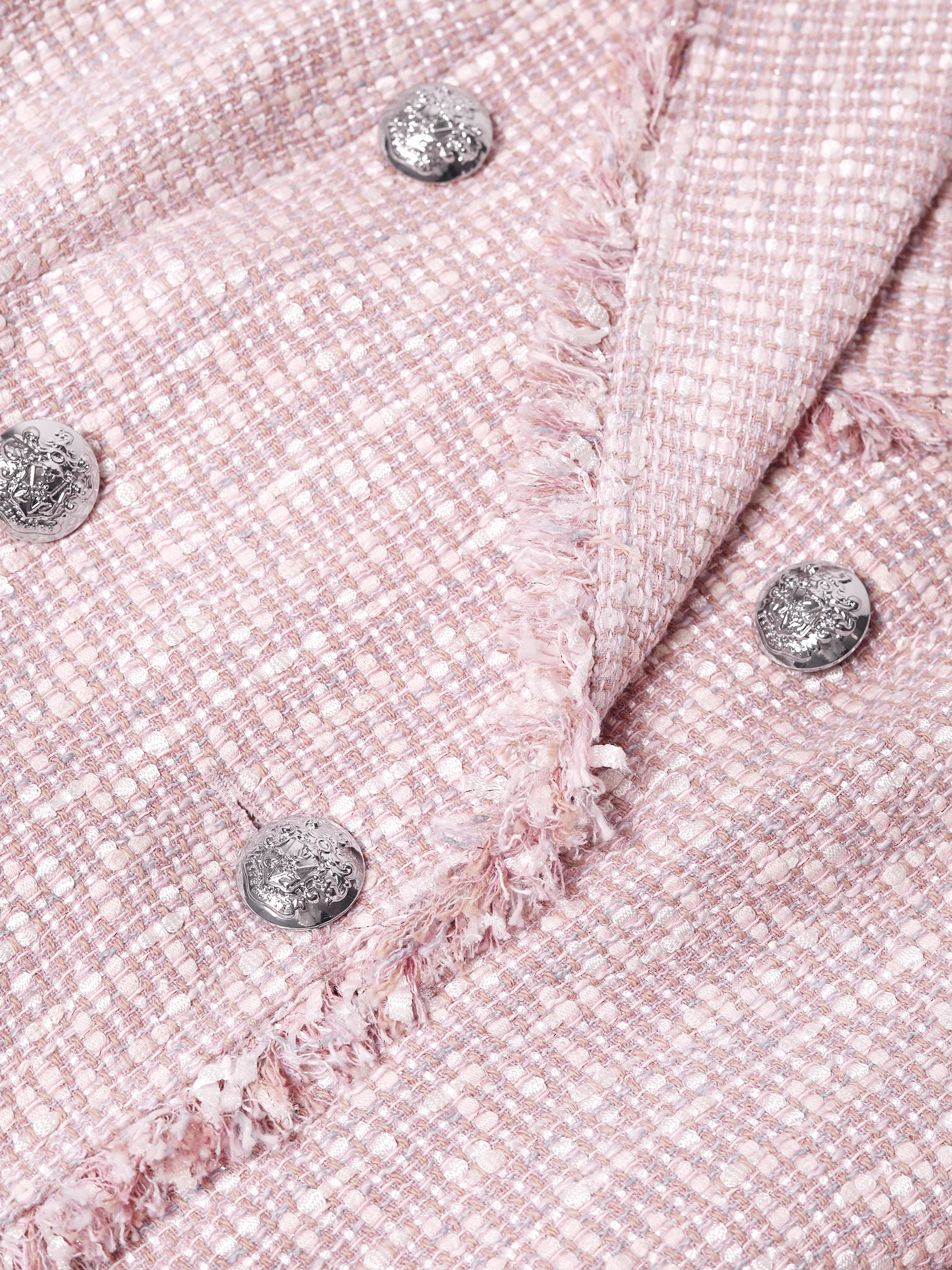 Caren Bouclé Blazer Dress - Image 6