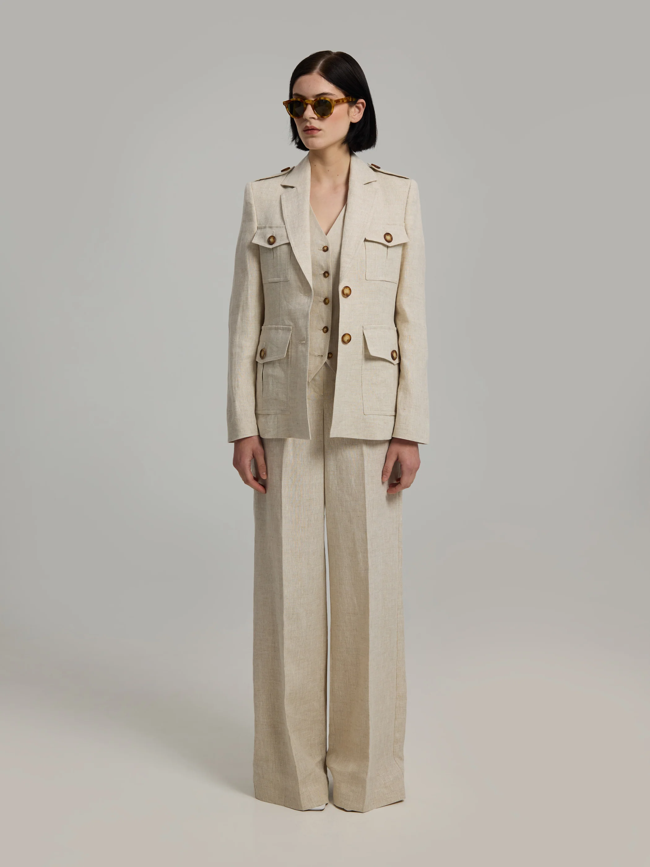 Gisella Linen Trousers - Image 4