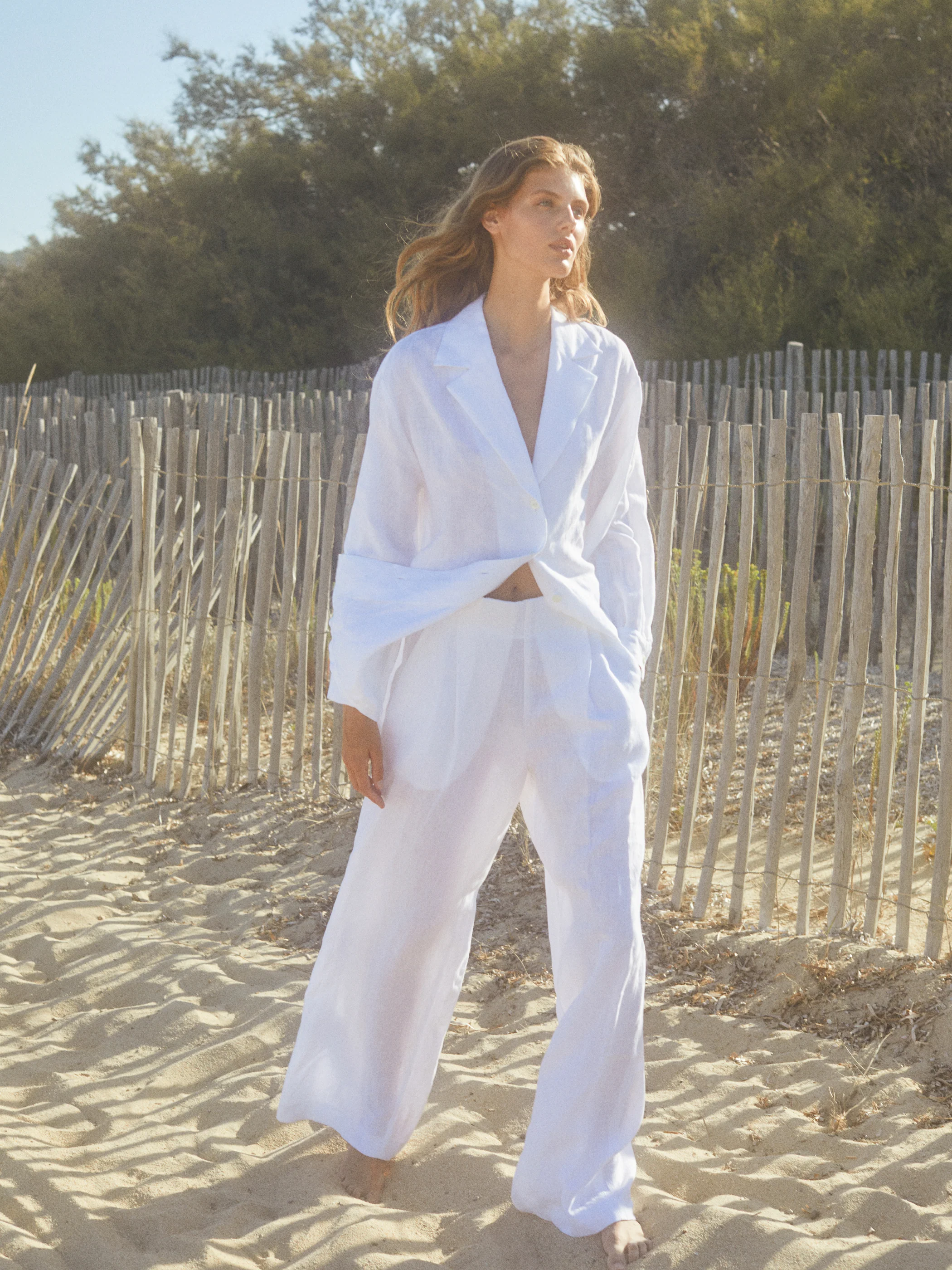 Kamille 3 Linen Trousers - Image 5