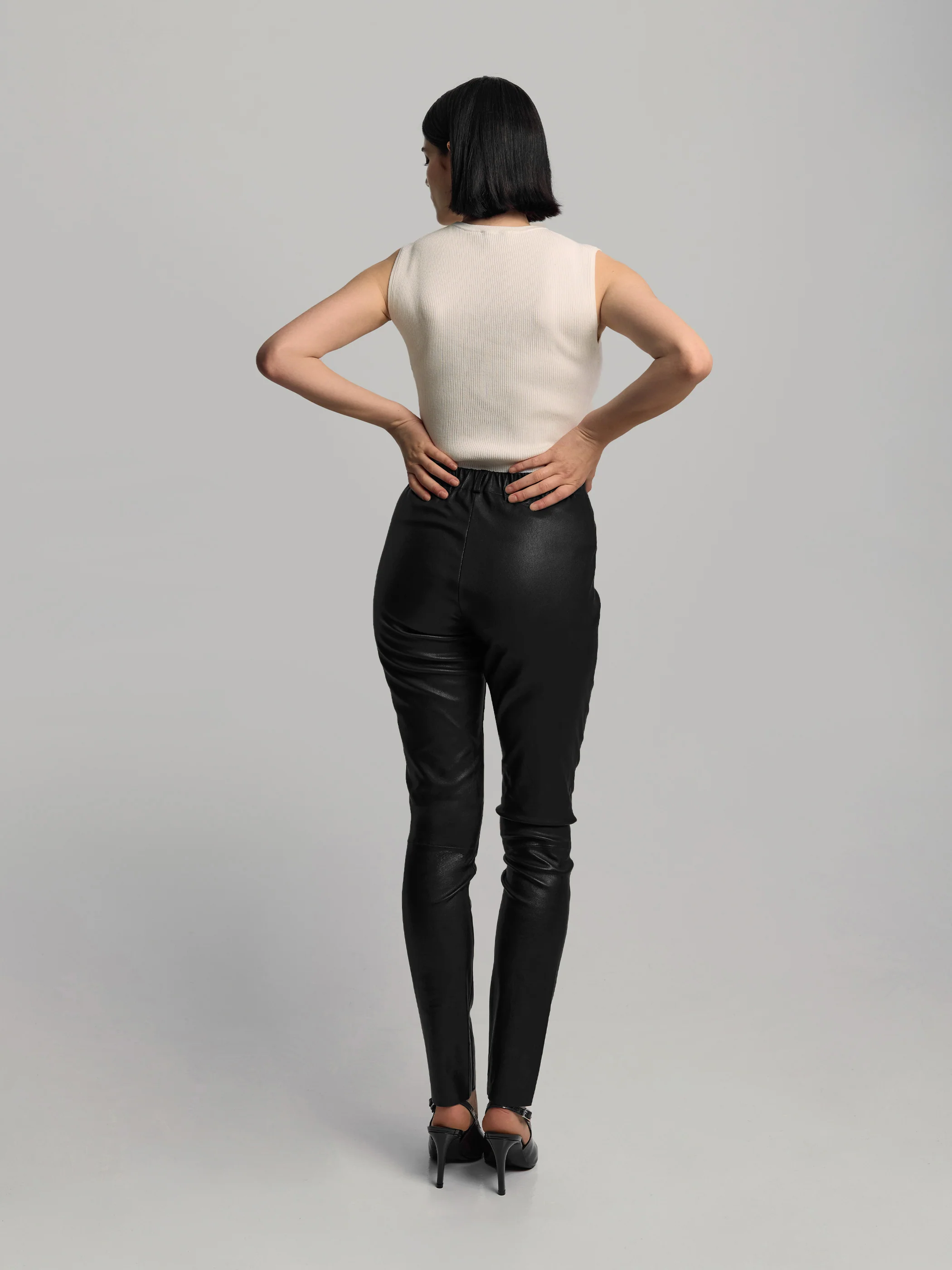 Rafika 2 Leather Pants - Image 3