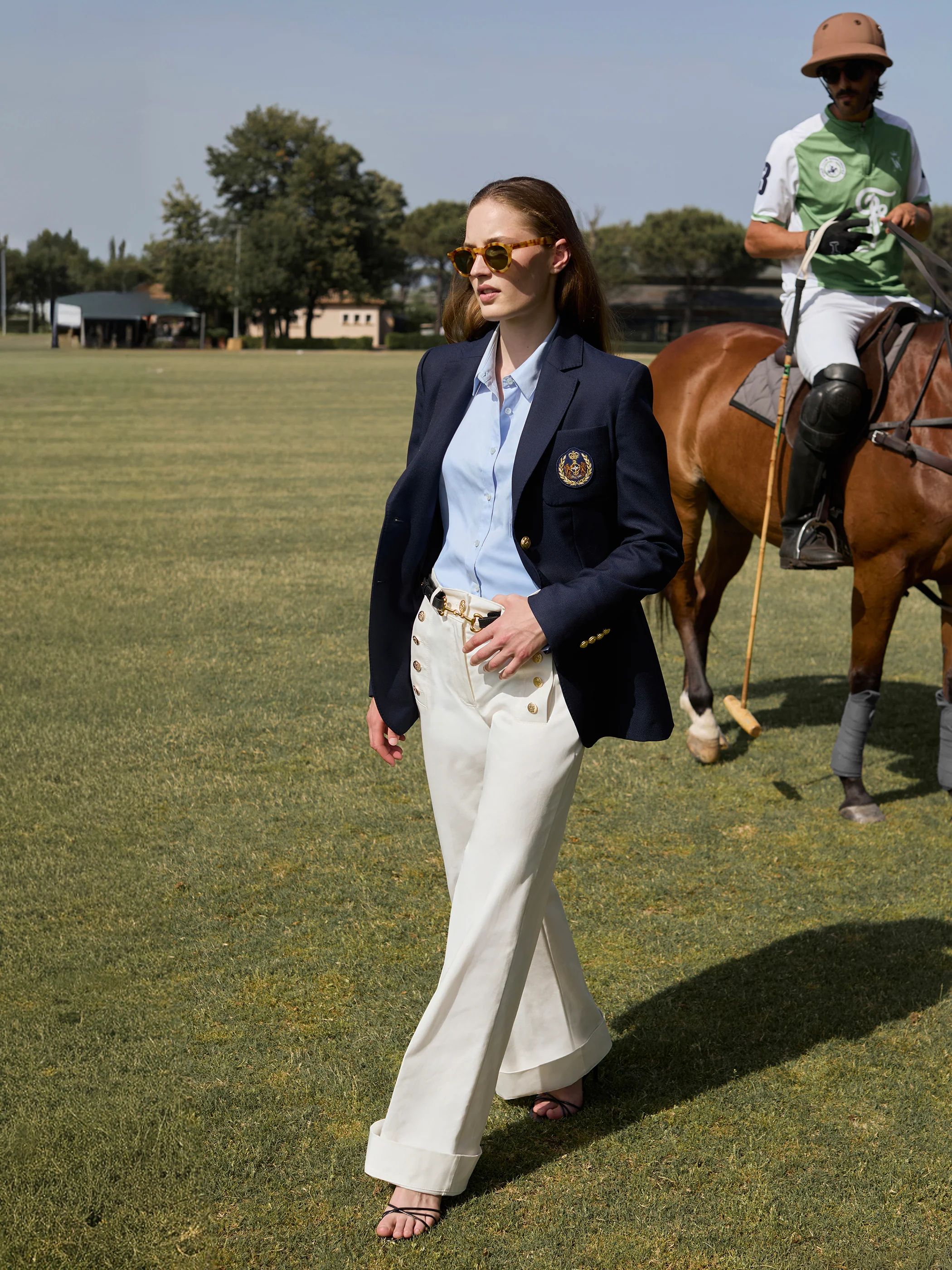 Andiata White Trousers