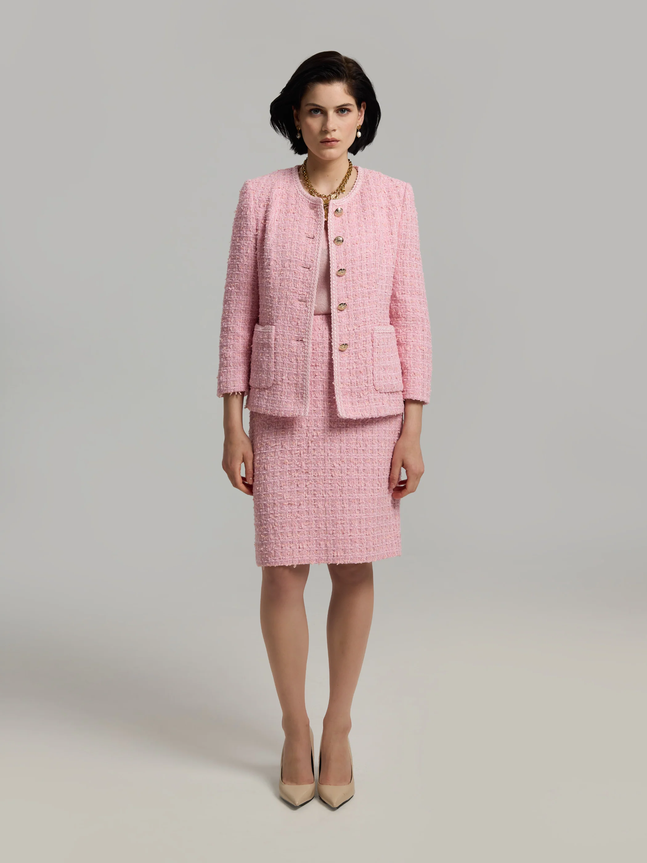 Vivian 60 Bouclé Skirt - Image 5